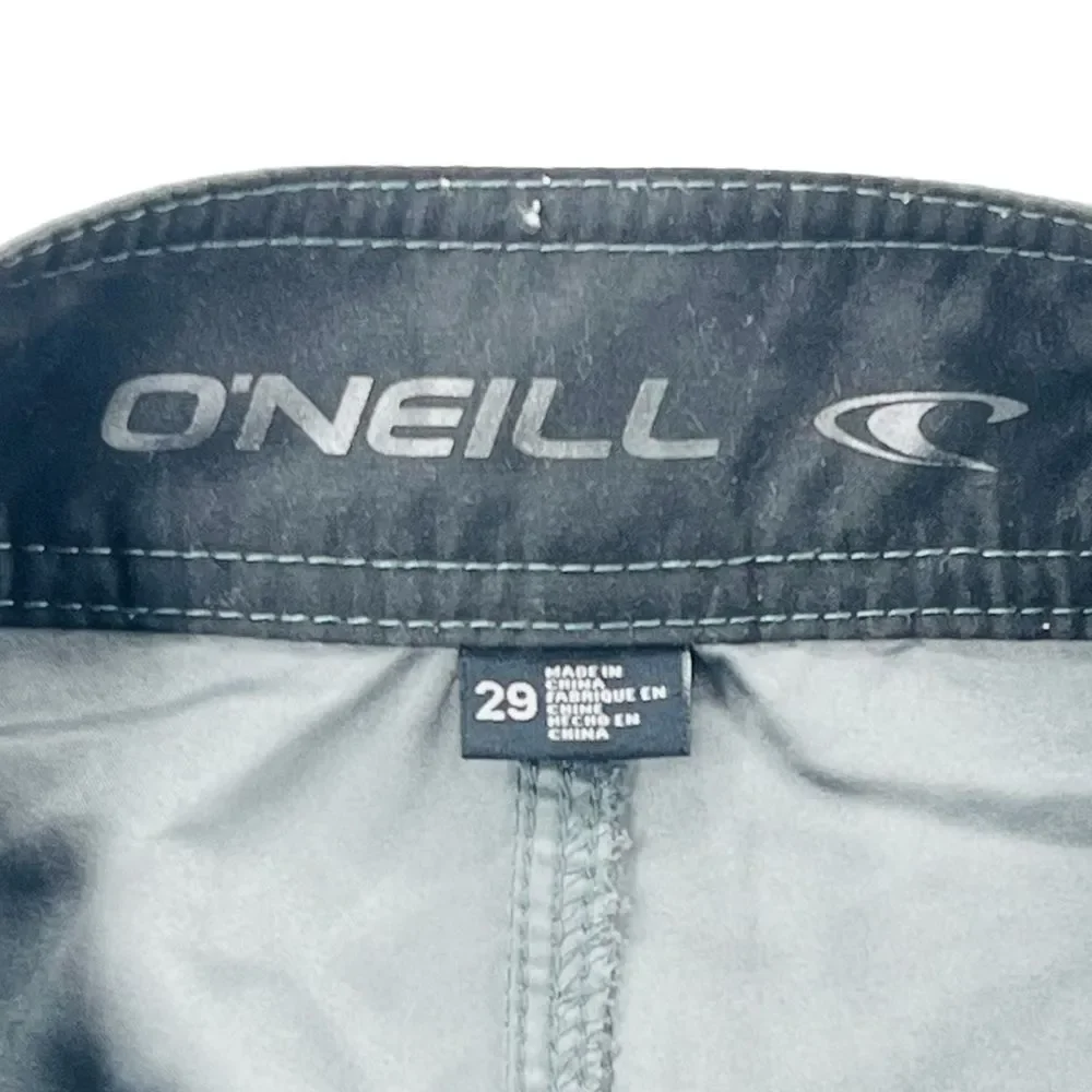 O’Neill Mens Board Shorts Gray Swimwear Size 29 (Measures 30+) 10226
